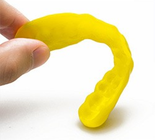 Yellow mouthguard